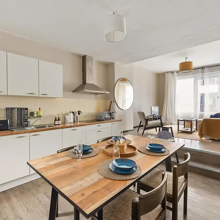 Appartement Mubi-stay - Chalereux Au Centre D'anvers Antwerpen